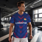 Kurdistan Flag 3D Printed T Shirt