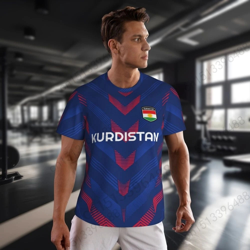 Kurdistan Flag 3D Printed T Shirt