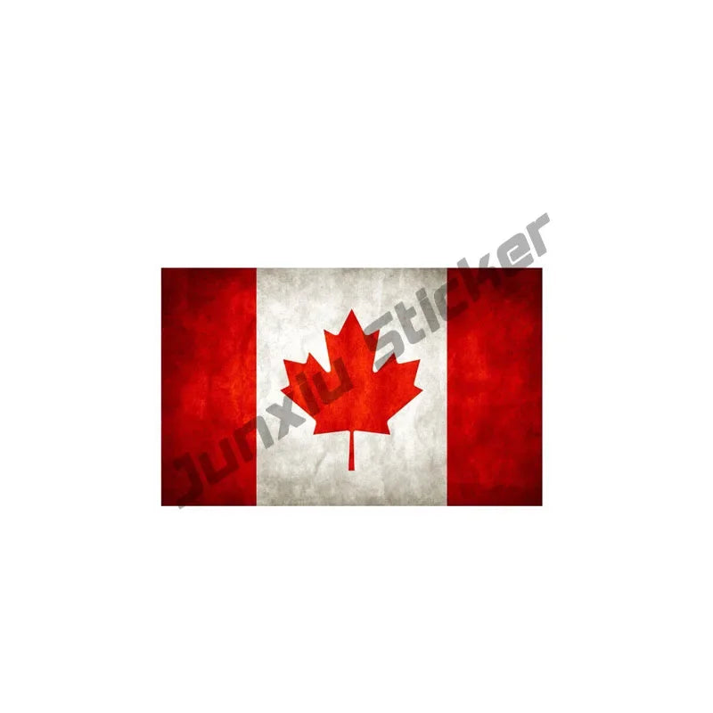 Canada Flag Sticker Map Skull Stickers Canadian Vinyl Decal Canada Maple Car Motorcycle Logo Decal Laptop Phone Tablet PVC Decor