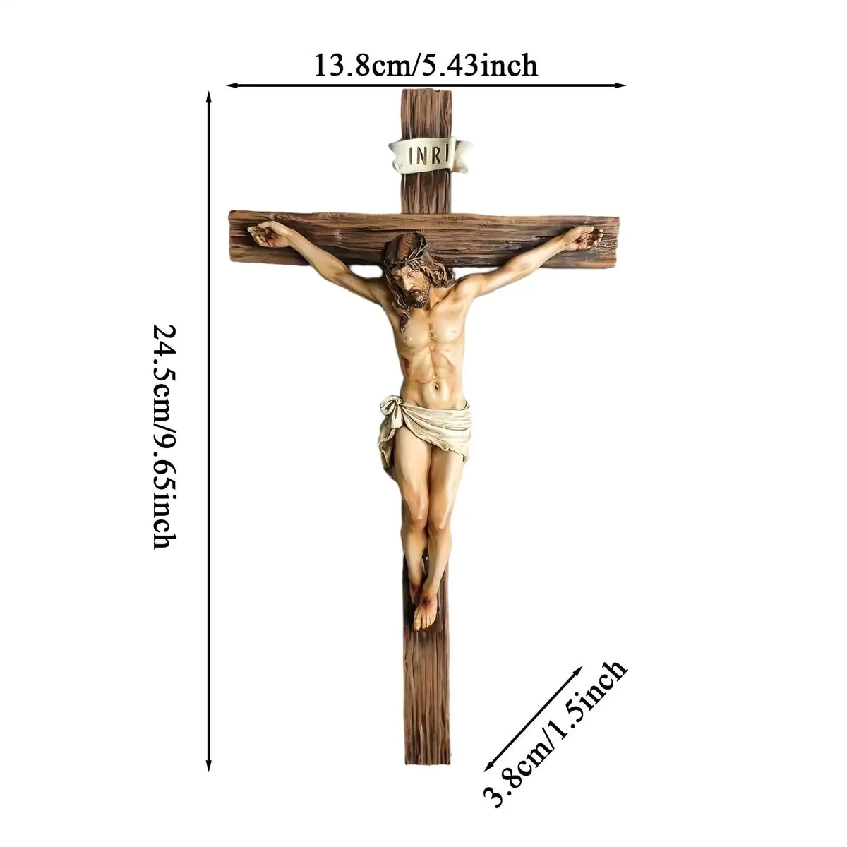 Jesus Decor 9.6 Inch Resin Statue