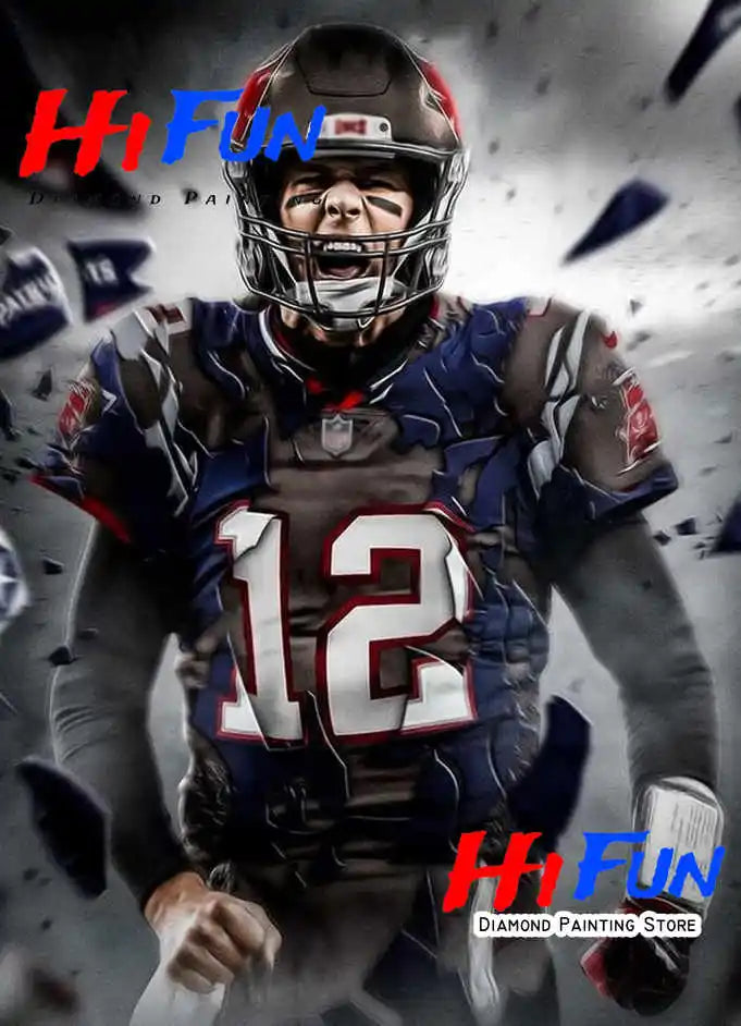 American Football Athlete Portraits