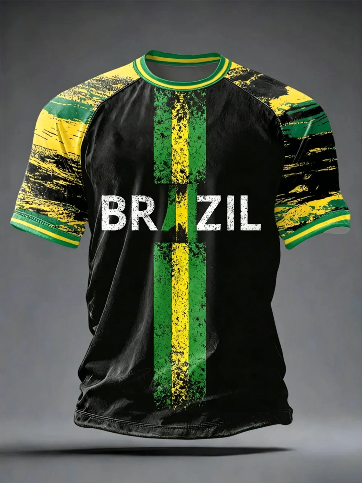 Brazil Style Football Jersey Unisex Top