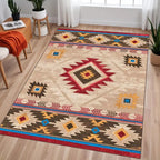 Southwestern Carpet, Aztec Tribal Area Mat