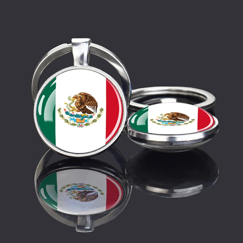 Mexico Flag Keychain