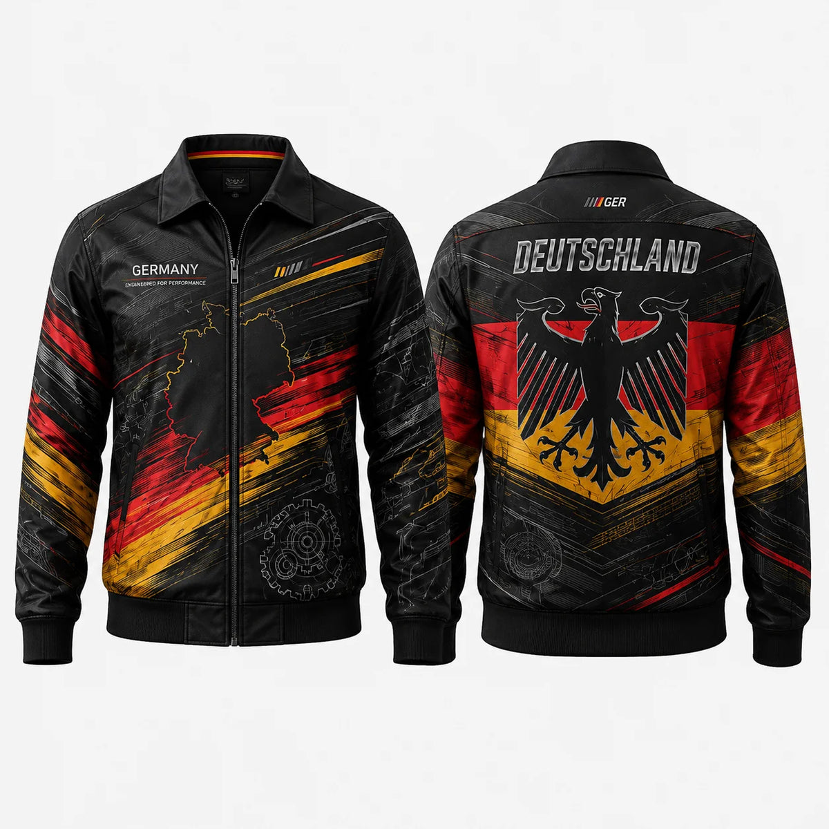 Germany Flag Eagle Casual Streetwear