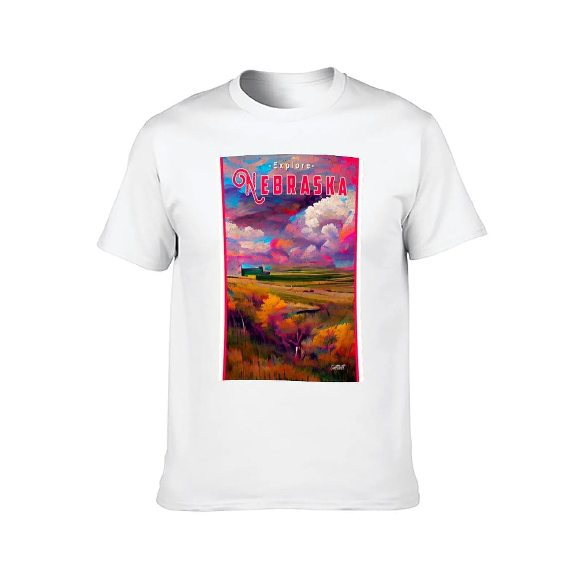 Pretty Travel Nebraska T-Shirt