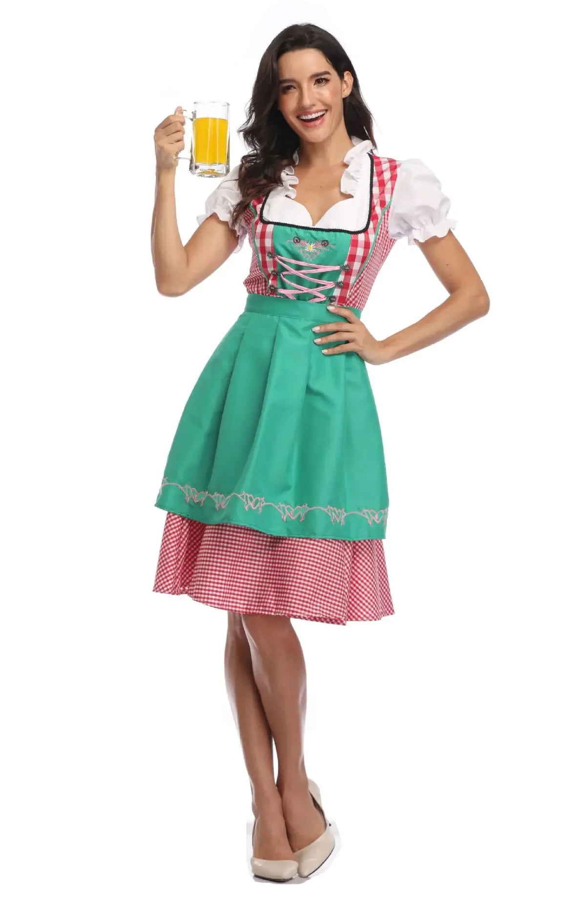 Adult Women Oktoberfest Dirndl Carnival Party