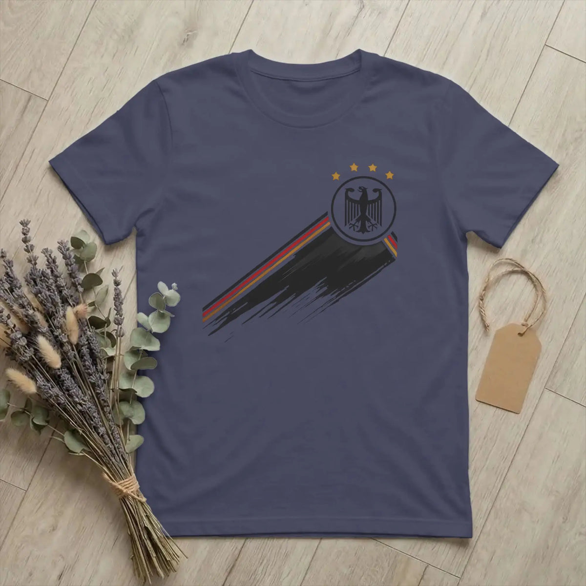 Funny Deutschland Germany Football Player T-Shirt
