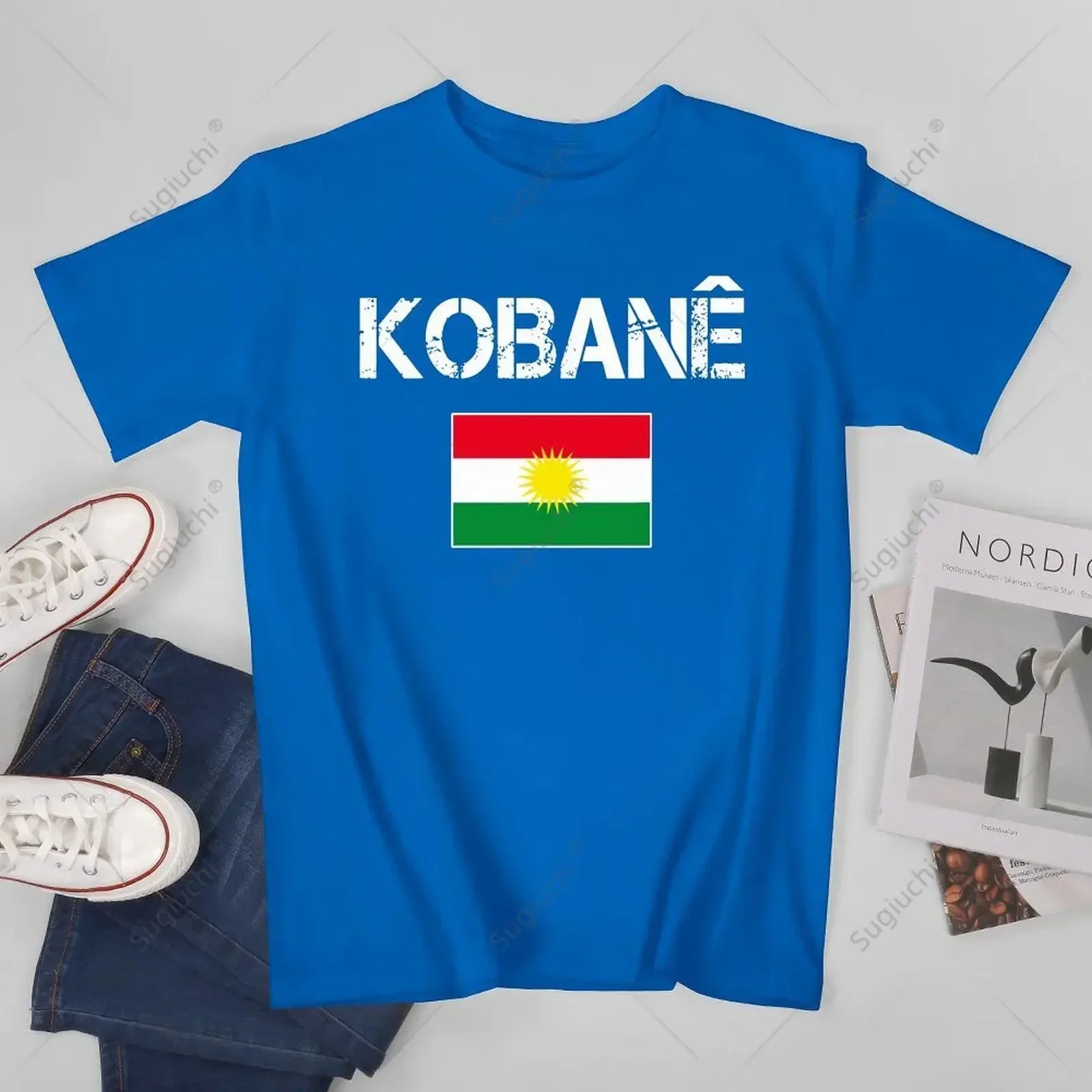 Kobane Kurdish Flag Tshirt