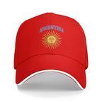 Argentina Hispanic Heritage Month Sun May Argentinian Flag Baseball Cap