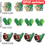 10/12PCS  Wholesale Embroidery Patches Rugby for Clothing