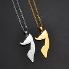 Somalia Map Pendant Necklaces
