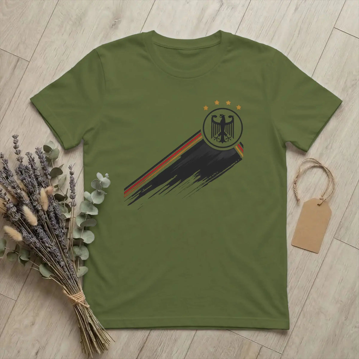 Funny Deutschland Germany Football Player T-Shirt