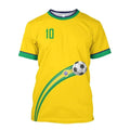 Brazil 2026 Oversized Football Tee
