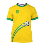 Brazil 2026 Oversized Football Tee
