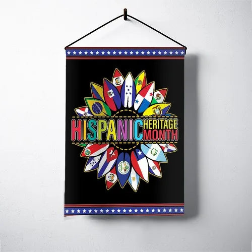 National Hispanic Heritage Month Flag