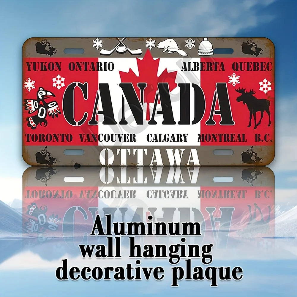 Canada License Plate