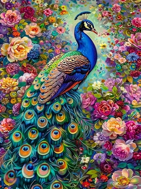 Diamond Painting Peacock Creative Handicrafts Kit