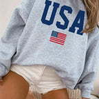 Casual USA & New York Sweatshirt Design