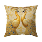 Golden Peacock Pillowcase
