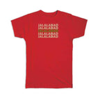 Jalalabad Afghanistan Modern City T shirt