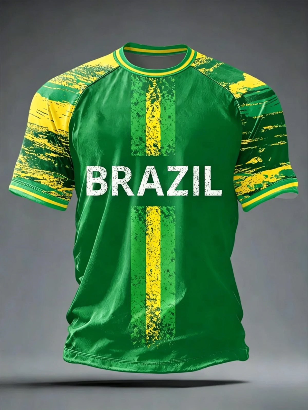 Brazil Football Jersey Short Sleeve