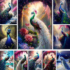 Peacock Cross Stitch Kit