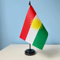 Kurdish flag14x21cm Office Desk