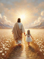 Jesus With Woman Christian Posters Savior
