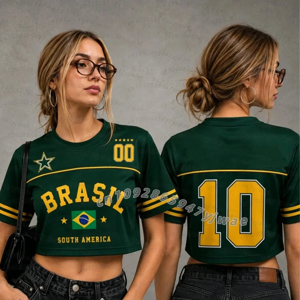 Iraq Cheerleaders Crop Tee
