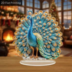 Peacock Spreading Tail