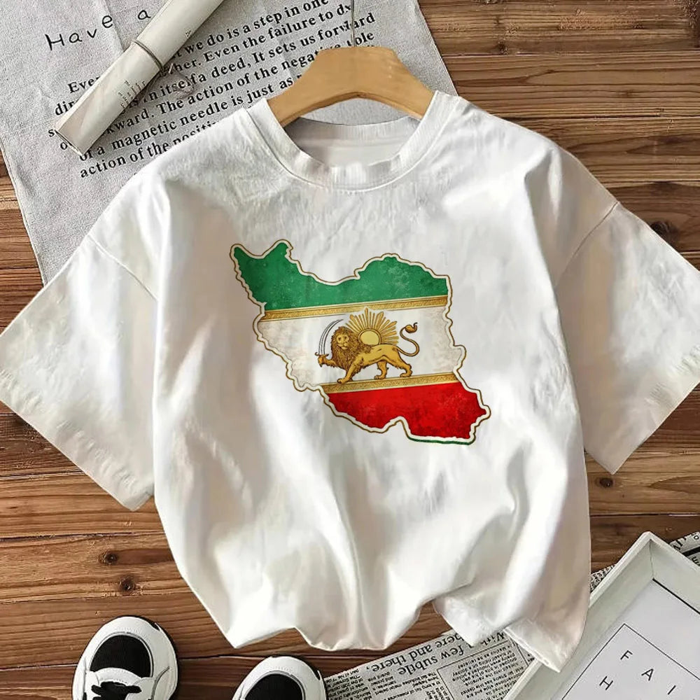 Lion Sun Iran Tee