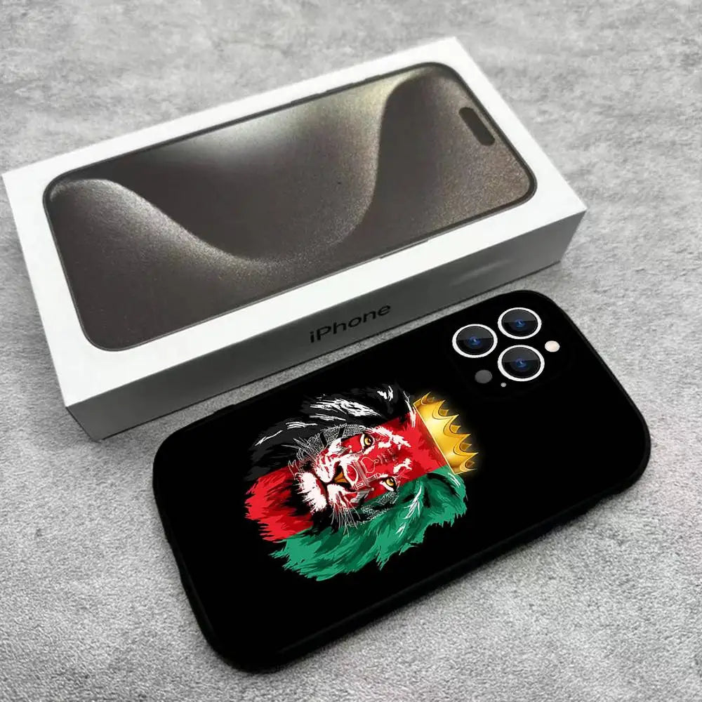 Flag of Afghanistan Phone Case For iPhone