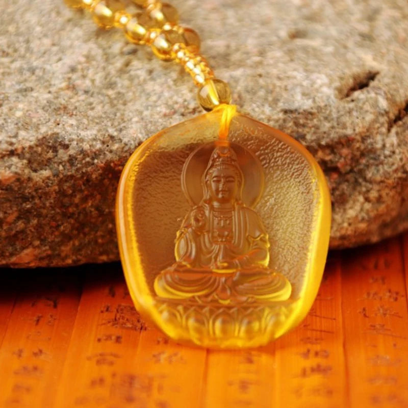 Handmade Necklace Nepal Buddhist Mala Stone Beads