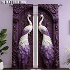 Peacock Gothic Curtains