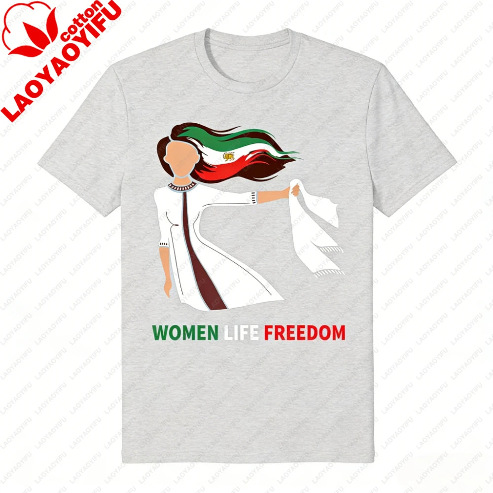 Iran Lion Flag Tee
