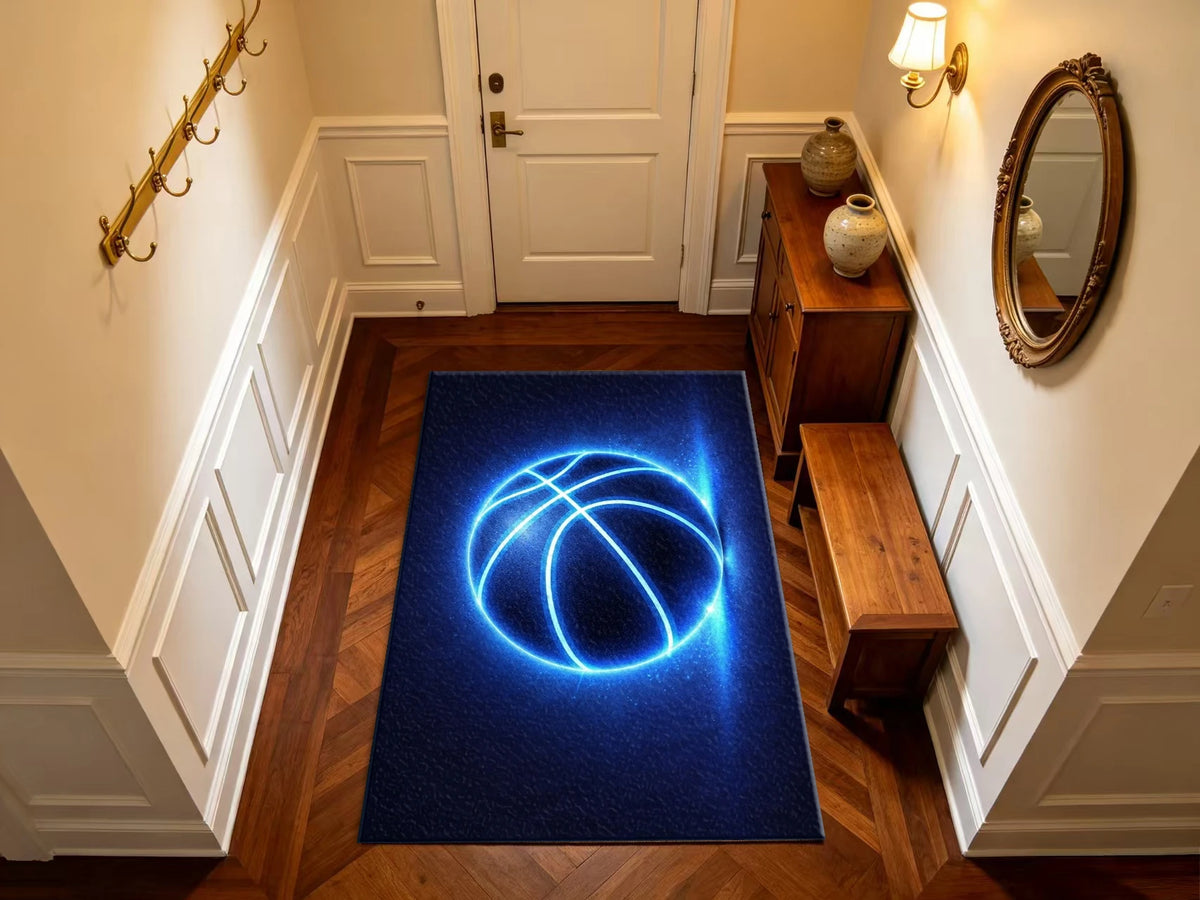Basketball Court Rug
