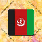 Afghanistan Flag Soft Magnetic Refrigerator