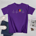 رجال أفغانستان حب وعلم أفغانستان لتيشيرتات أفغانستان تيشيرتات بياقة دائرية نسائية ولادي 100% قطن تي شيرت قصير للجنسين