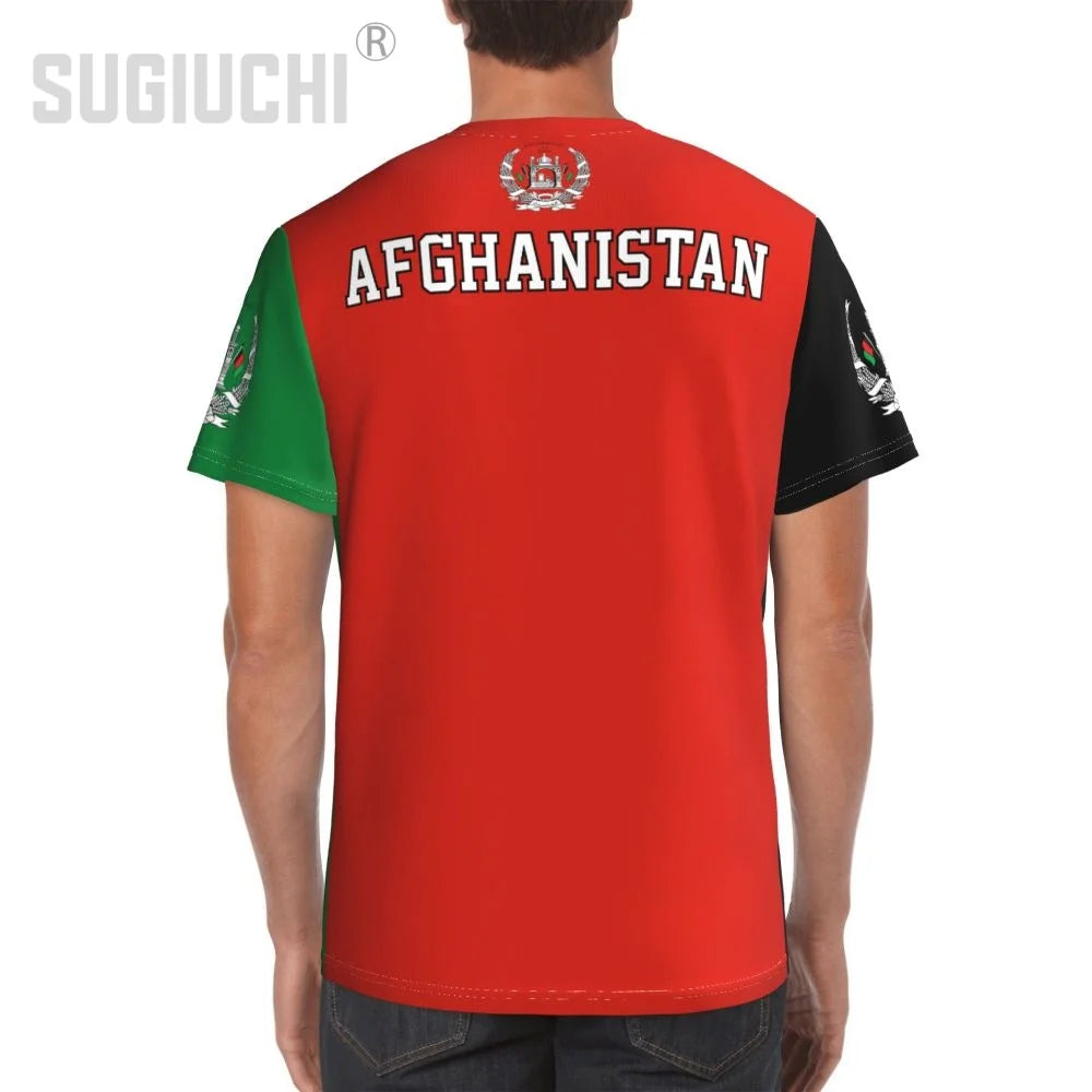 Afghanistan Flag Emblem 3D T-shirts