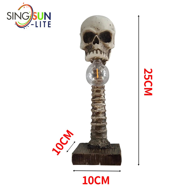 Skull Skeleton Lamp