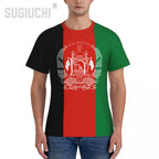 Tight Sports T-shirt Afghanistan Flag