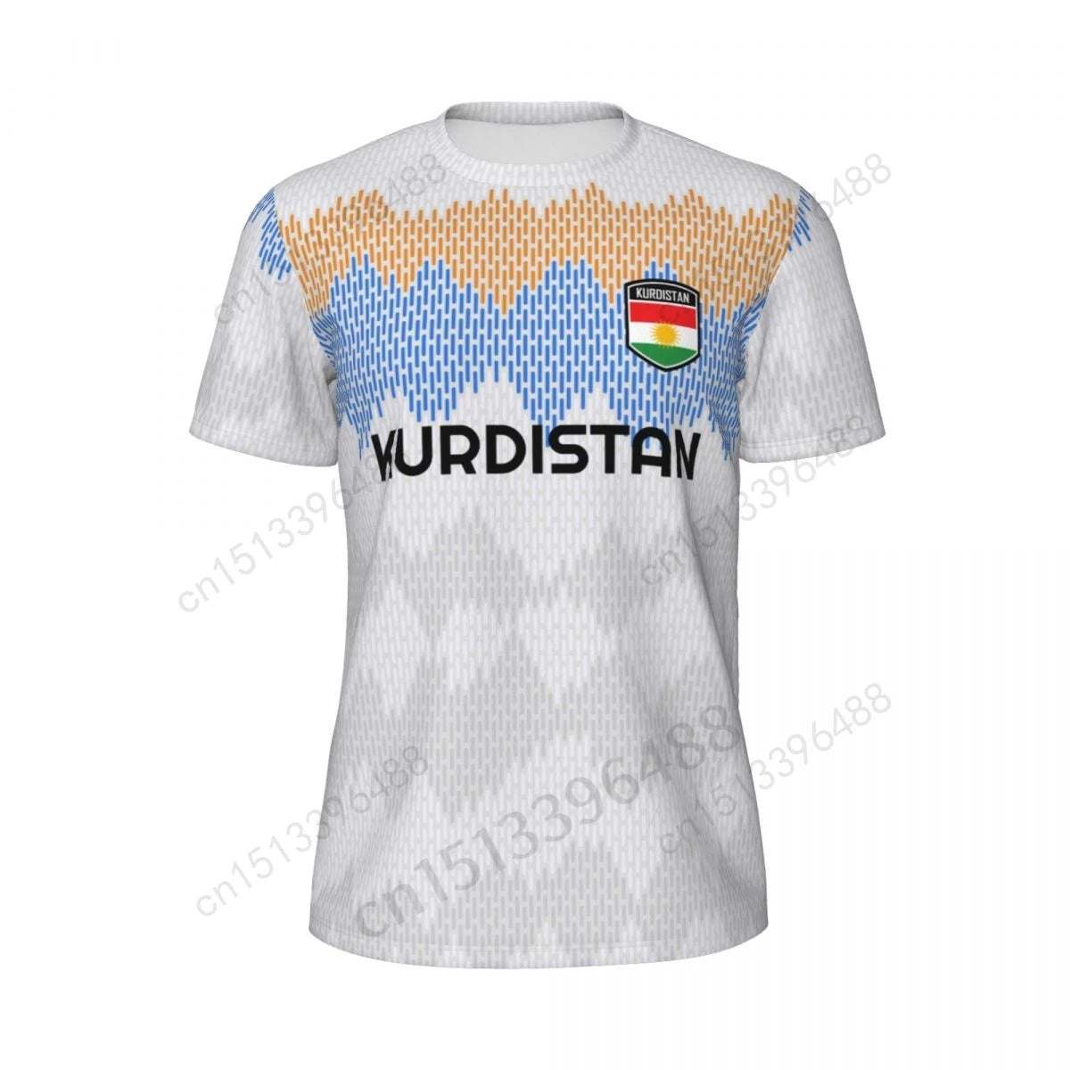 Kurdistan Flag 3D Printed T Shirt