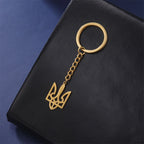 National Symbols Of Ukraine Keychain