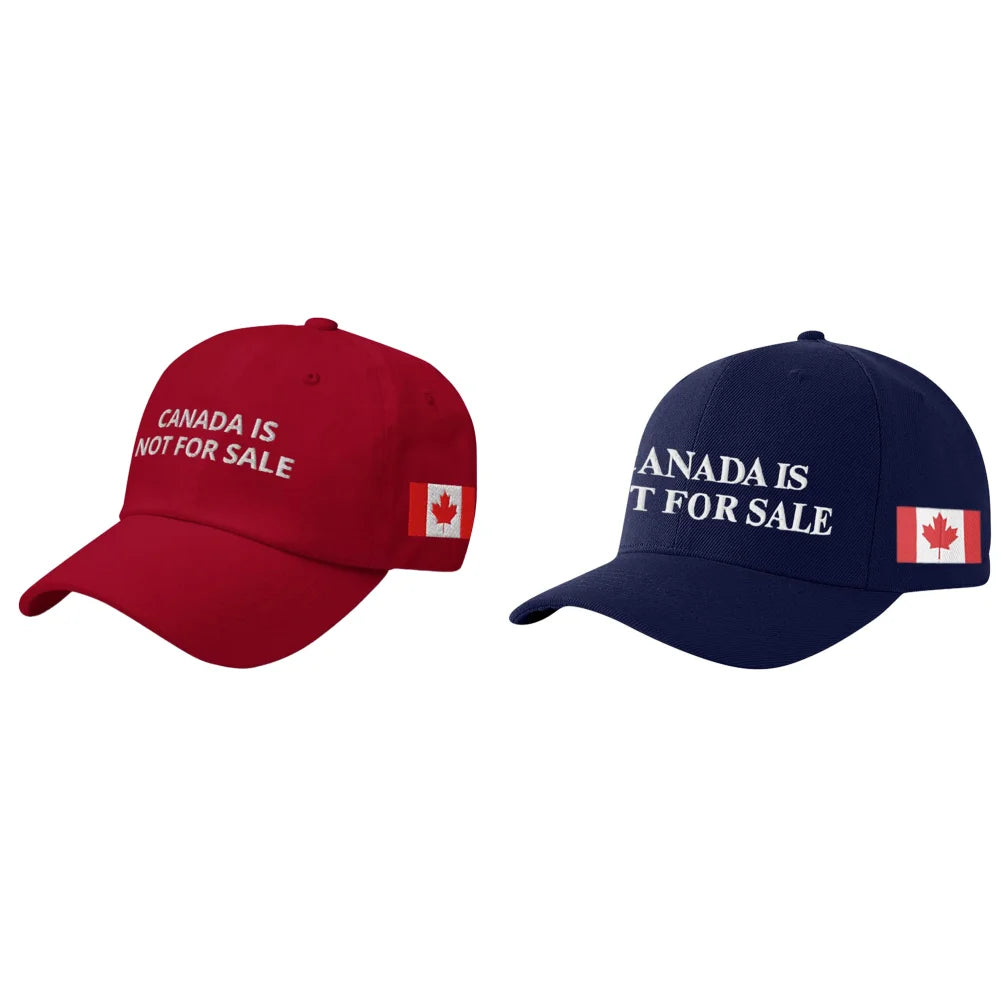 Canada is Not for Sale Hat Adjustable Vintage Baseball Cap Spring Summer Men Women Outdoor Sports Trucker Hat for Hiking Fishing