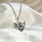 Lion Head Star Necklace