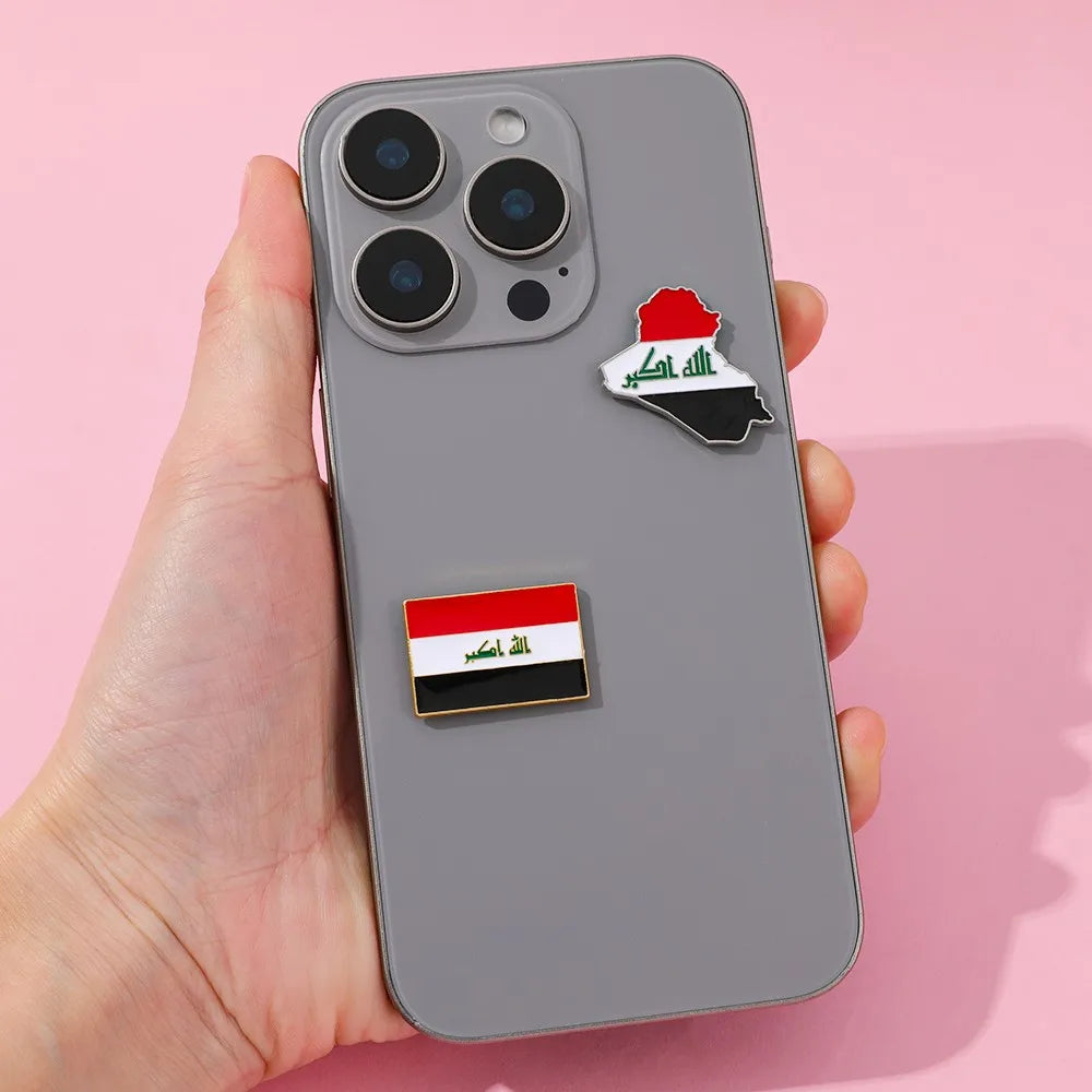 Iraqi Flag Passport & Phone Decorative Sticker
