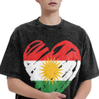 Men Women I Love Kurdistan  Vintage T Shirt