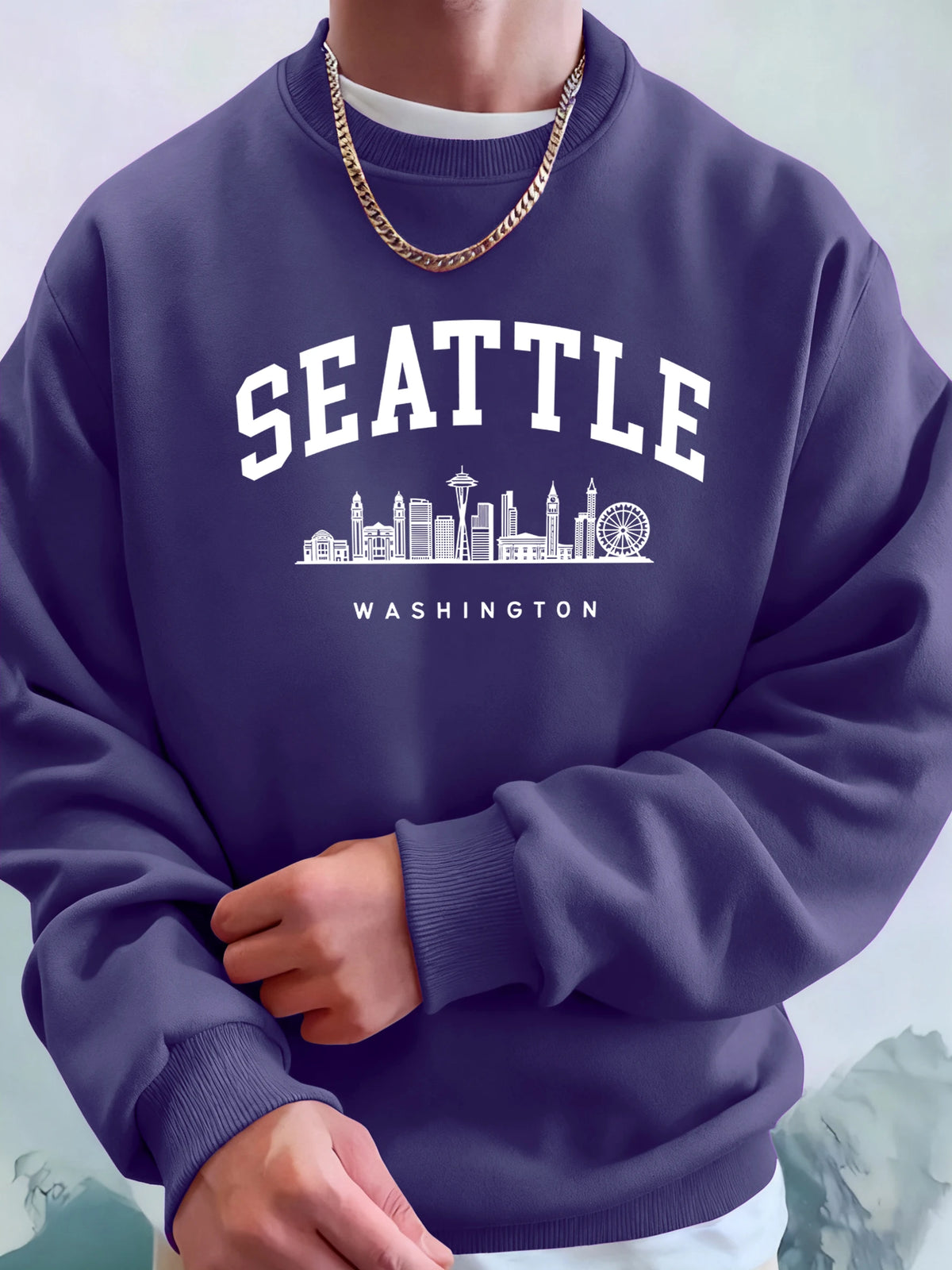 Seattle Letter Sweatshirt