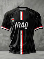 Iraq Team Soccer T Shirt